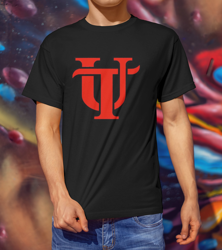 University Of Tampa UT Red Text T-Shirt