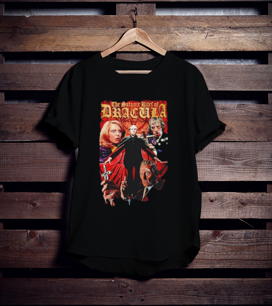 The Satanic Rites Of Dracula Vintage Movie T-Shirt