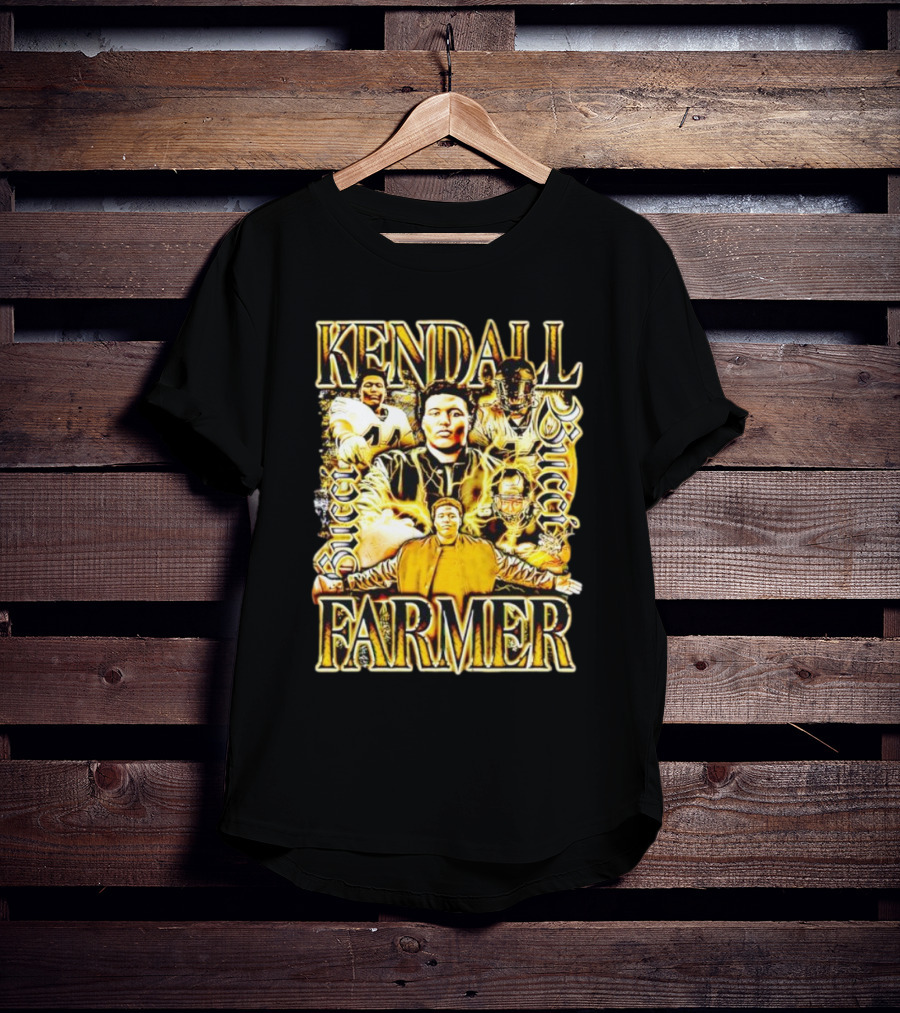 Kendall Buccii Farmer Appalachian Football Star T-Shirt
