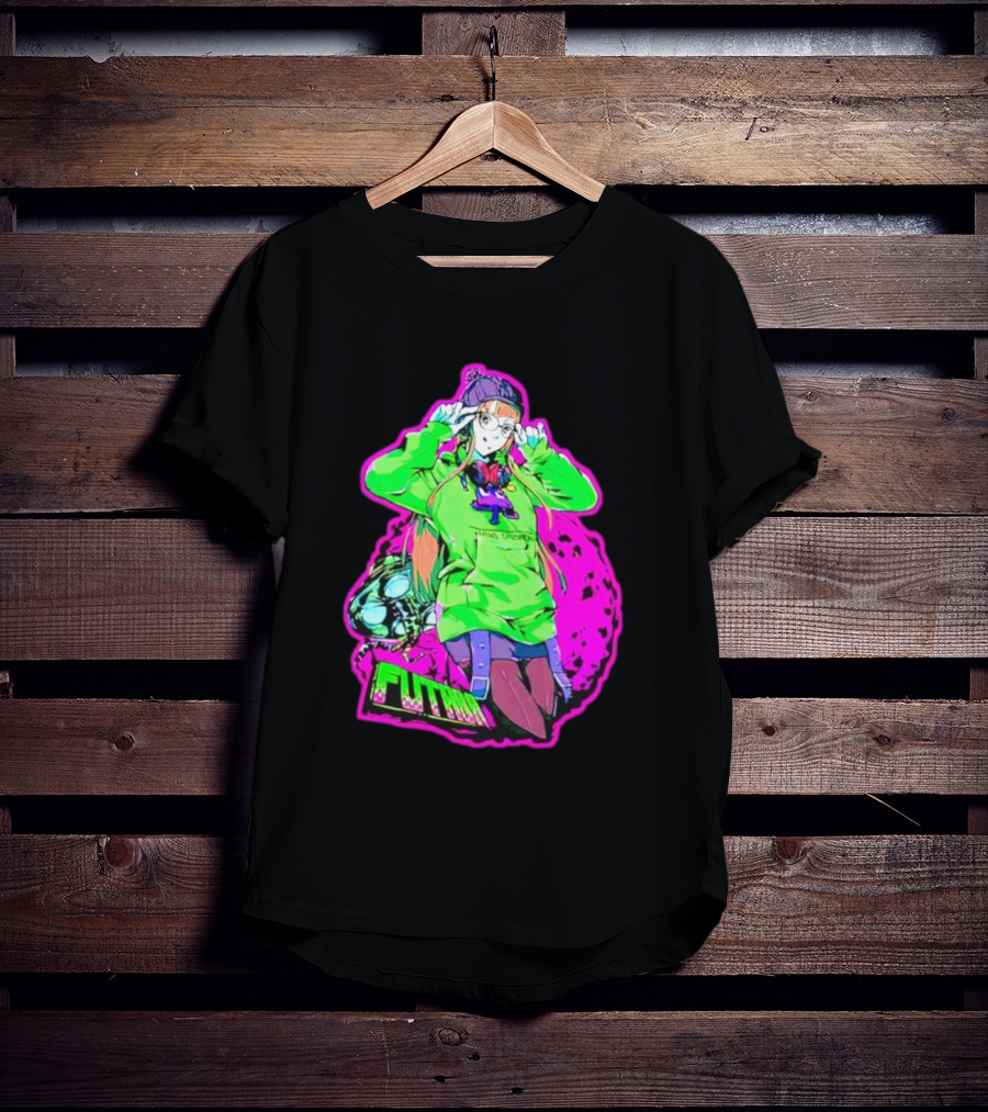 Persona 5 Futaba Sakura Neon Style T-Shirt
