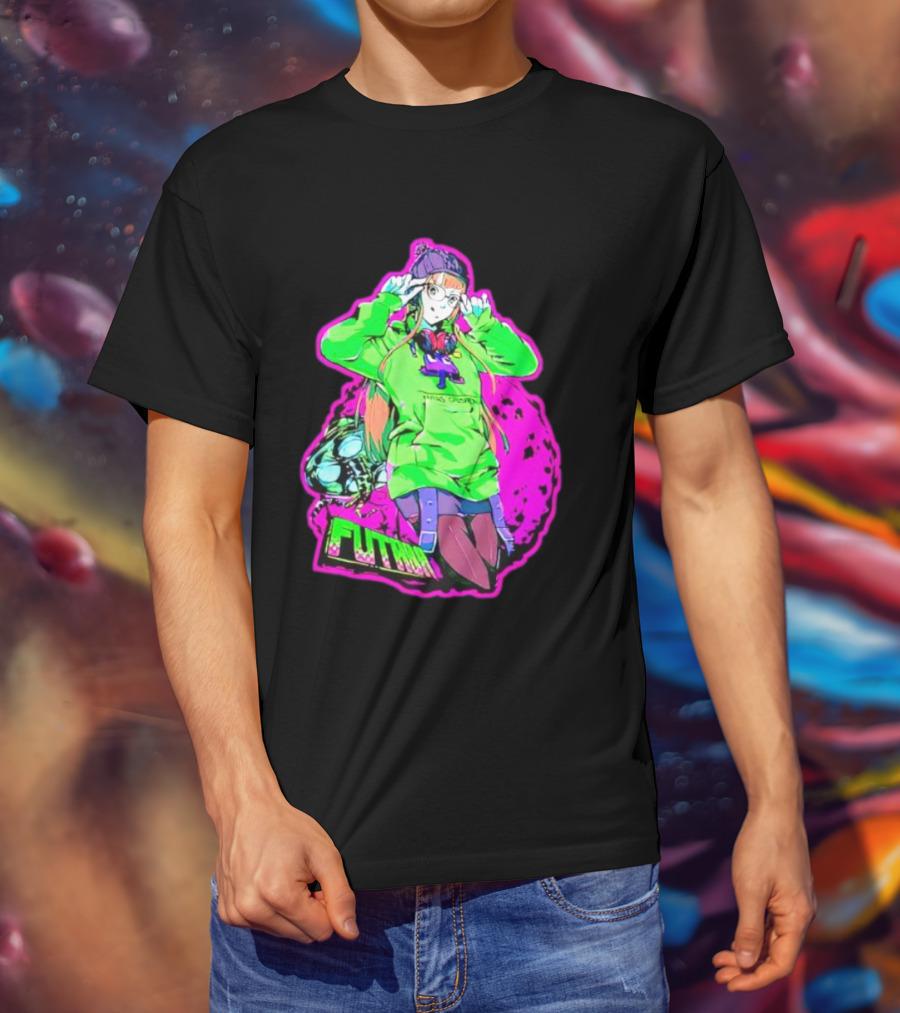 Persona 5 Futaba Sakura Neon Style T-Shirt