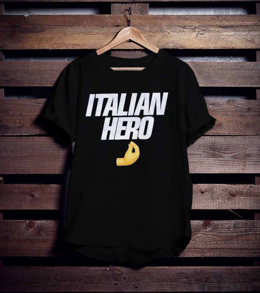 Italian Hero Che Vuoi Hand Gesture Emoji T-Shirt