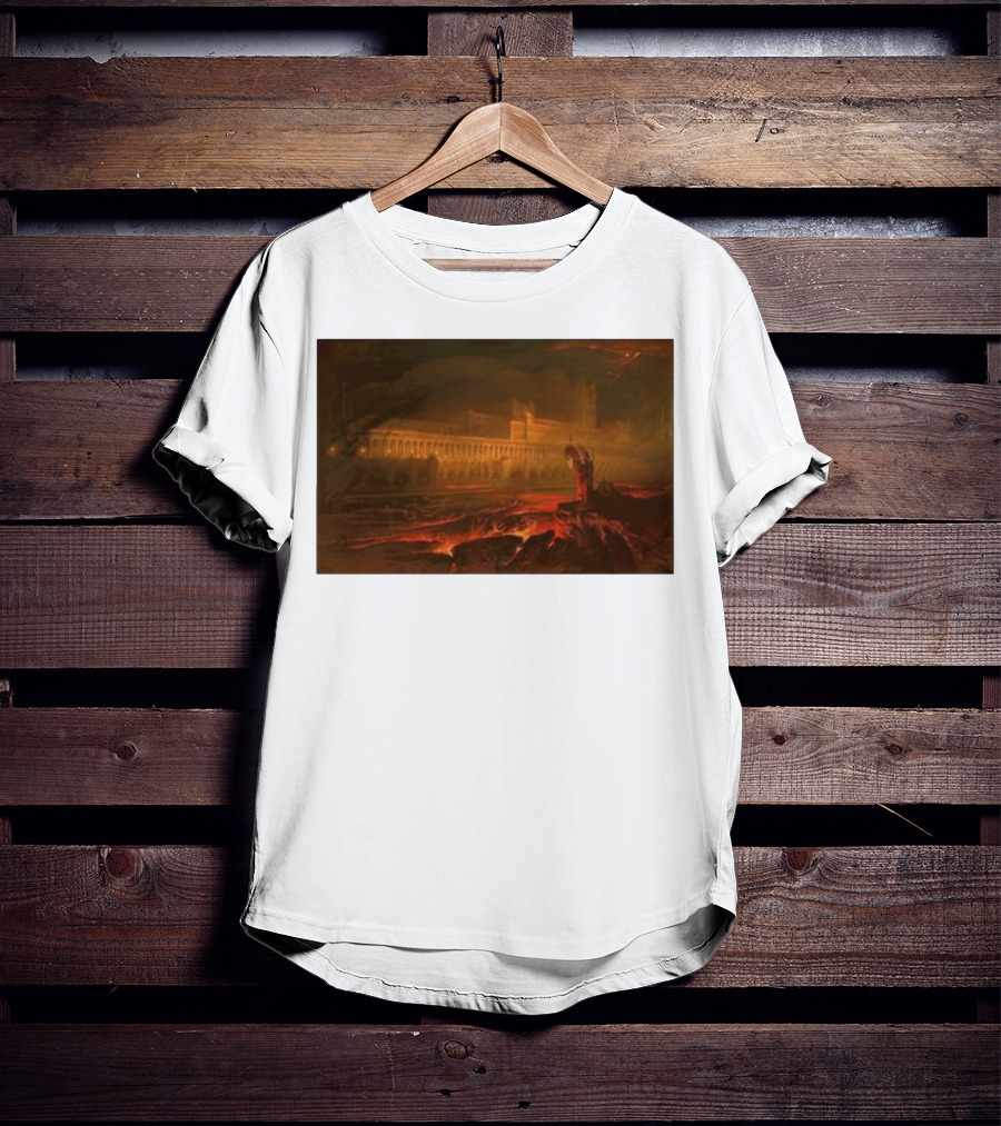 Birmingham John Martin Pandemonium Painting T-Shirt