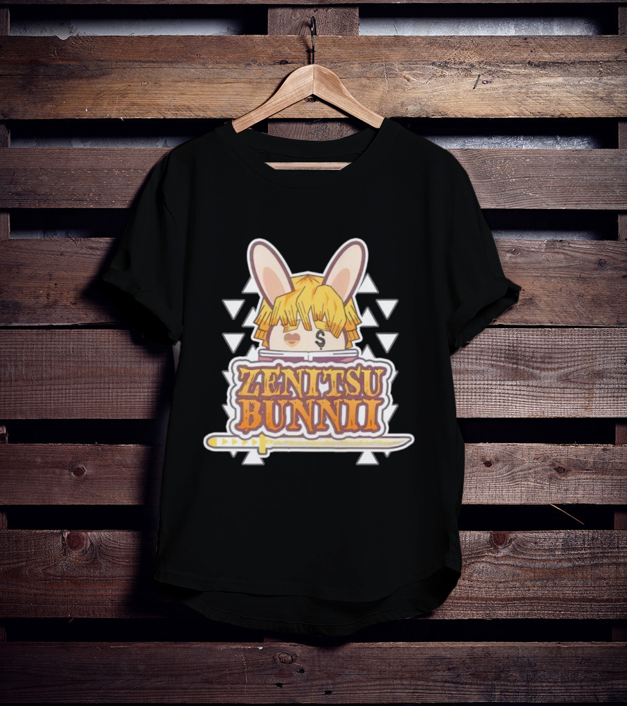 Zenitsu Bunnii Bunnii Gang Samurai Sword T-Shirt