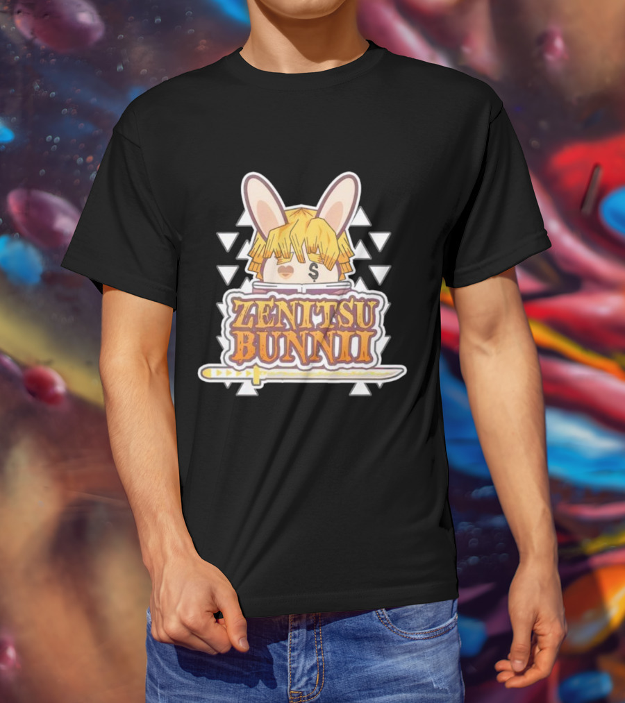Zenitsu Bunnii Bunnii Gang Samurai Sword T-Shirt