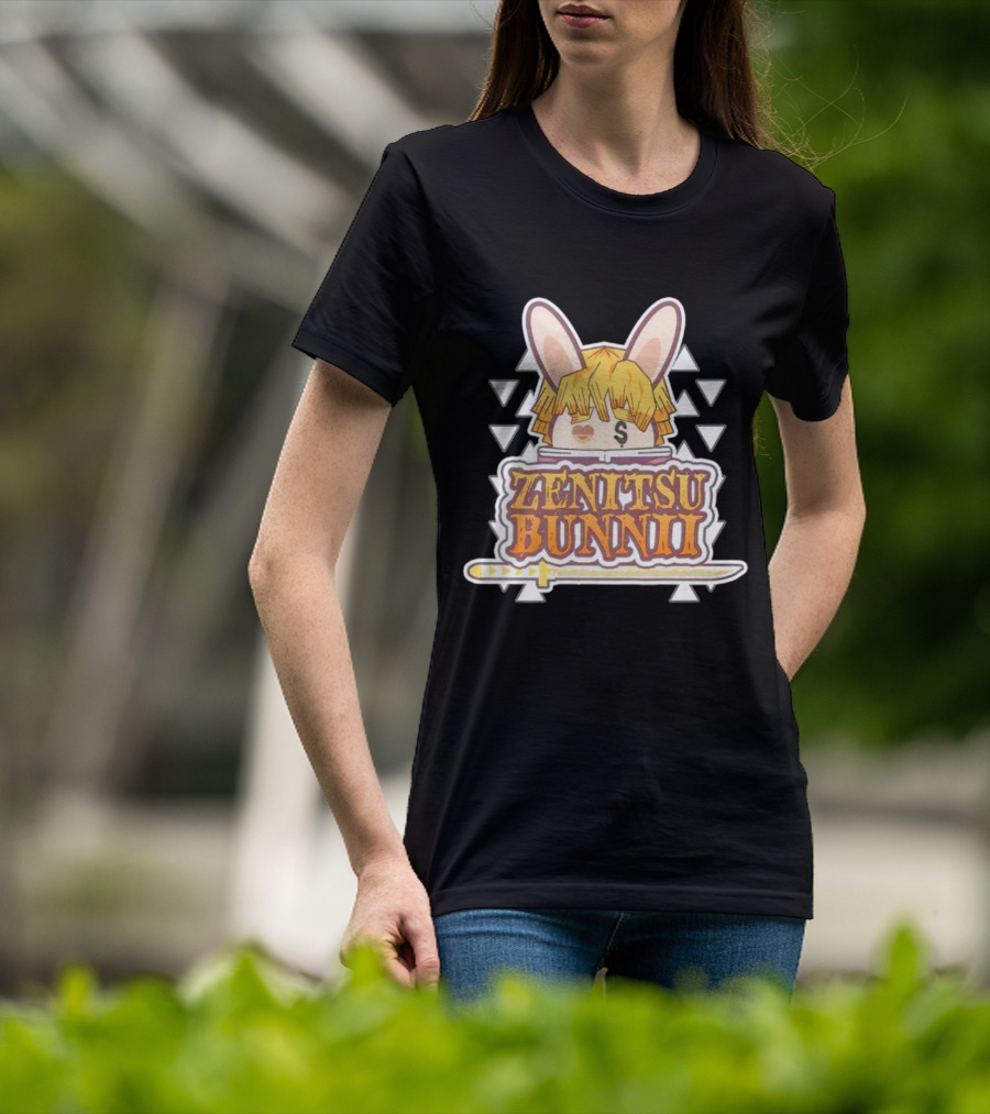 Zenitsu Bunnii Bunnii Gang Samurai Sword T-Shirt