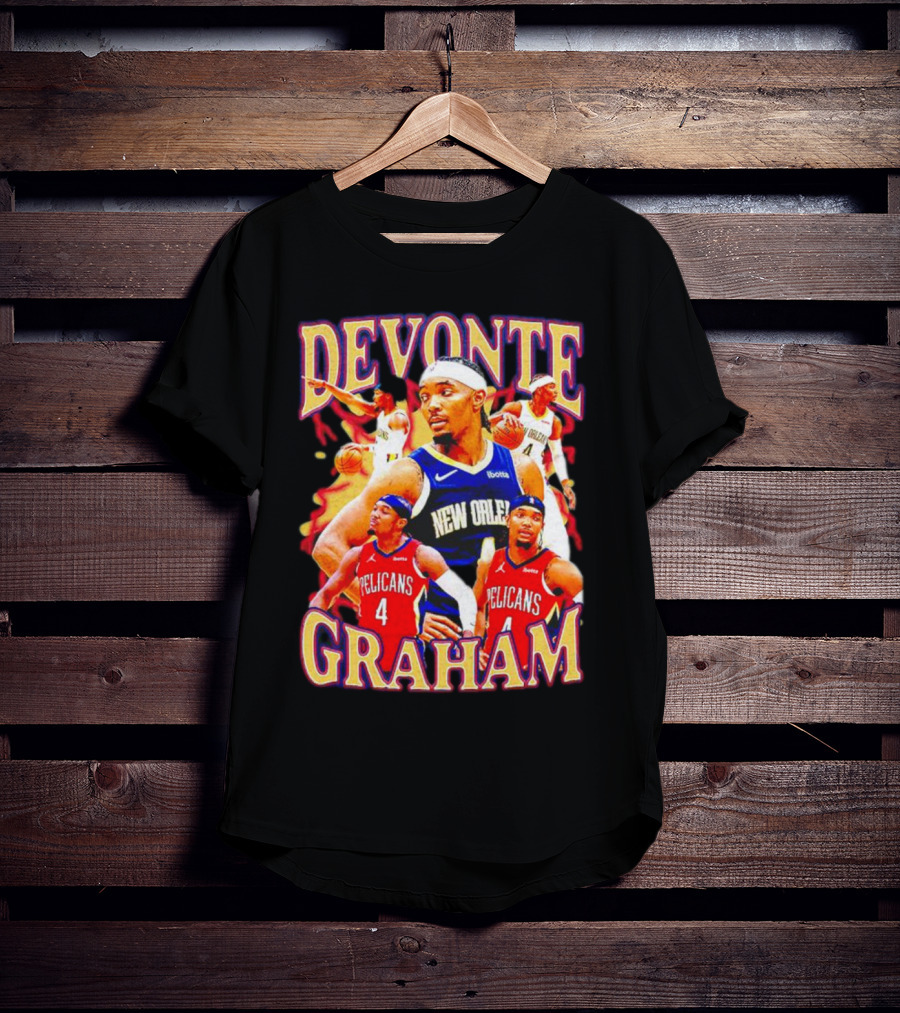 Devonte Graham New Orleans Pelicans Basketball T-Shirt