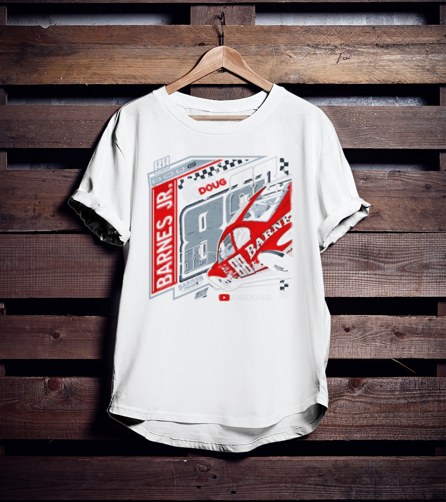 Barnes Jr 88 Doug AirDoug Racing Car T-Shirt