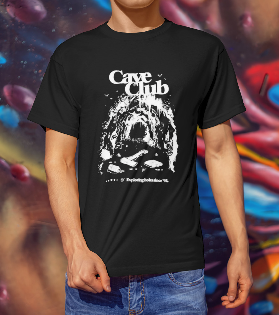 Cave Club Exploring Holes Since '96 T-Shirt
