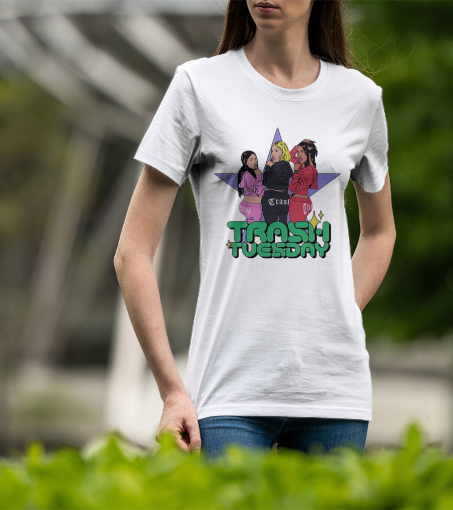 Trash Tuesday Star Trio T-Shirt