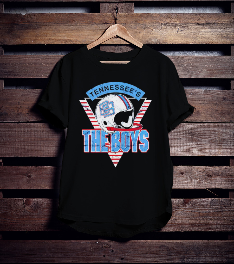 Tennessee's The Boys Football Helmet T-Shirt
