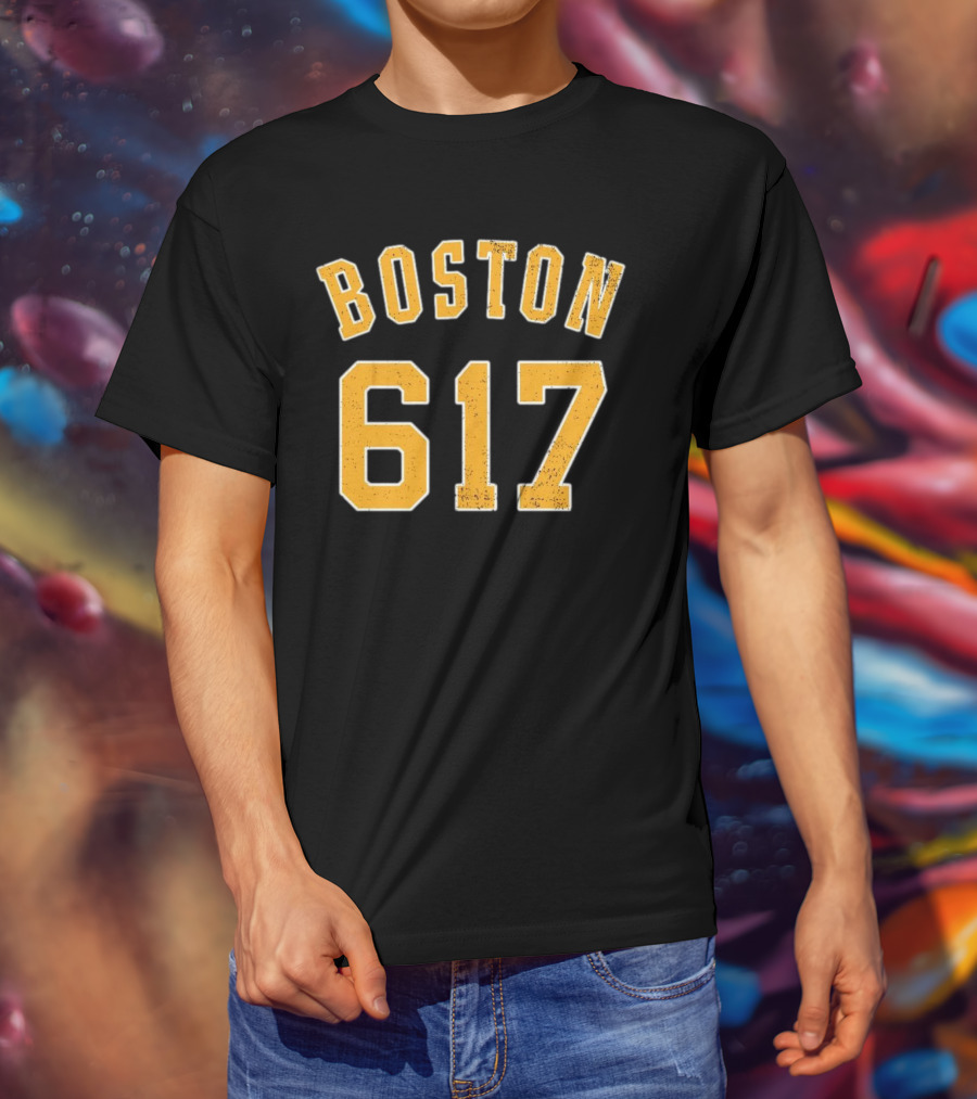 Boston Bruins 617 T-Shirt