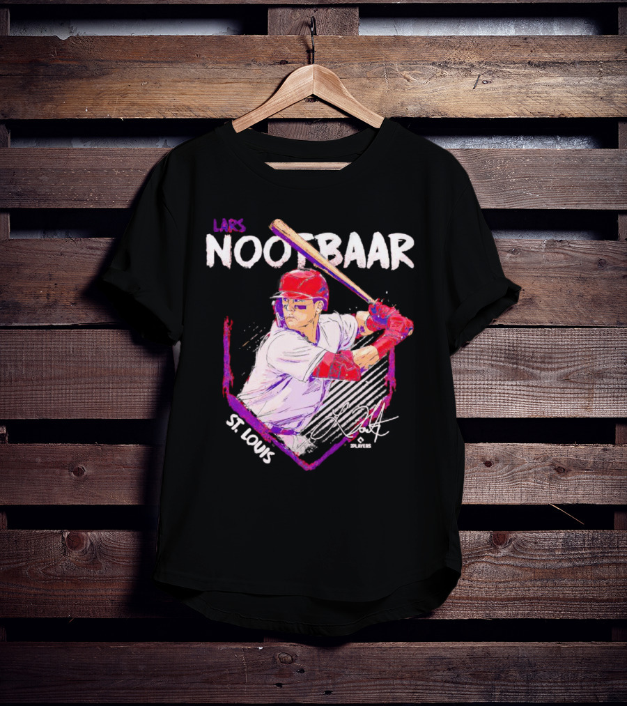 Lars Nootbaar St. Louis Baseball Players Signature T-Shirt