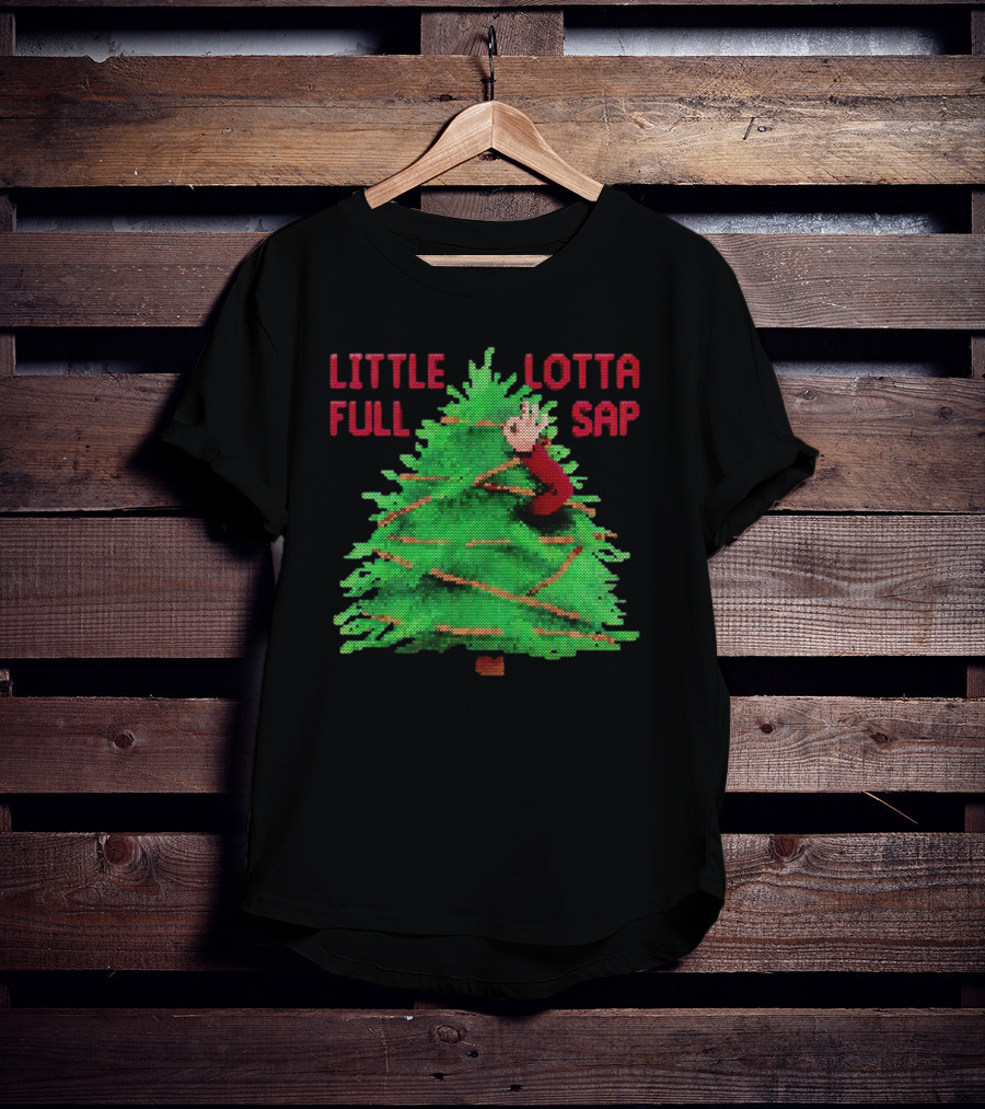 National Lampoon’s Christmas Vacation Little Full Lotta Sap Tree Scene T-Shirt