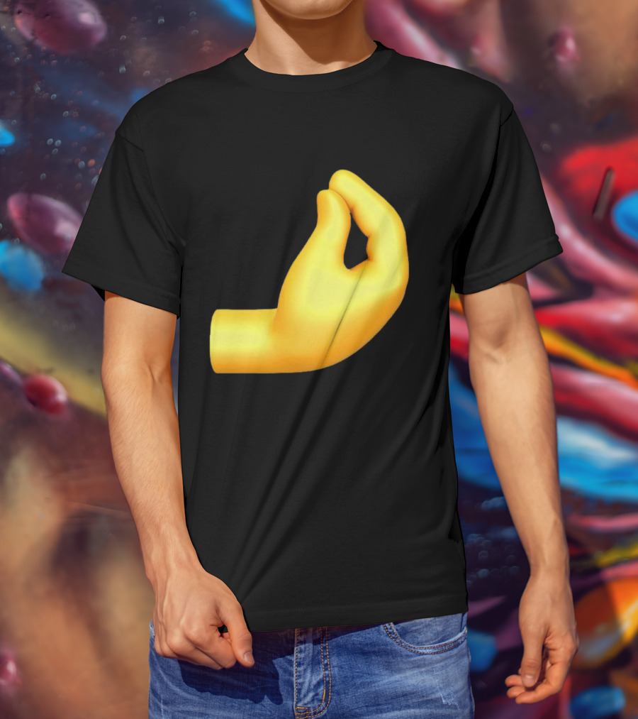 Tommy DeVito Che Vuoi Italian Hand Gesture Emoji T-Shirt