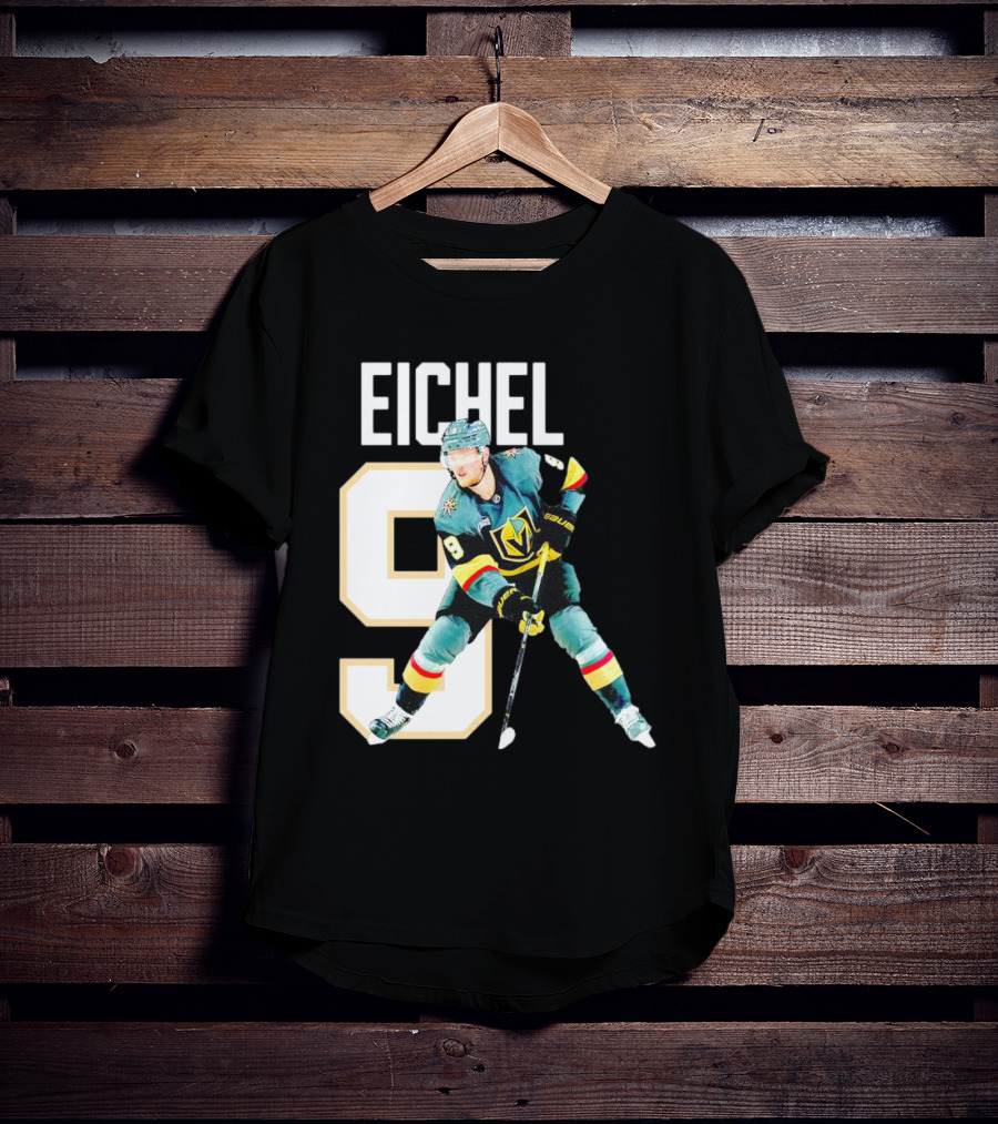 Vegas Golden Knights Jack Eichel 9 Hockey Player MVP T-Shirt