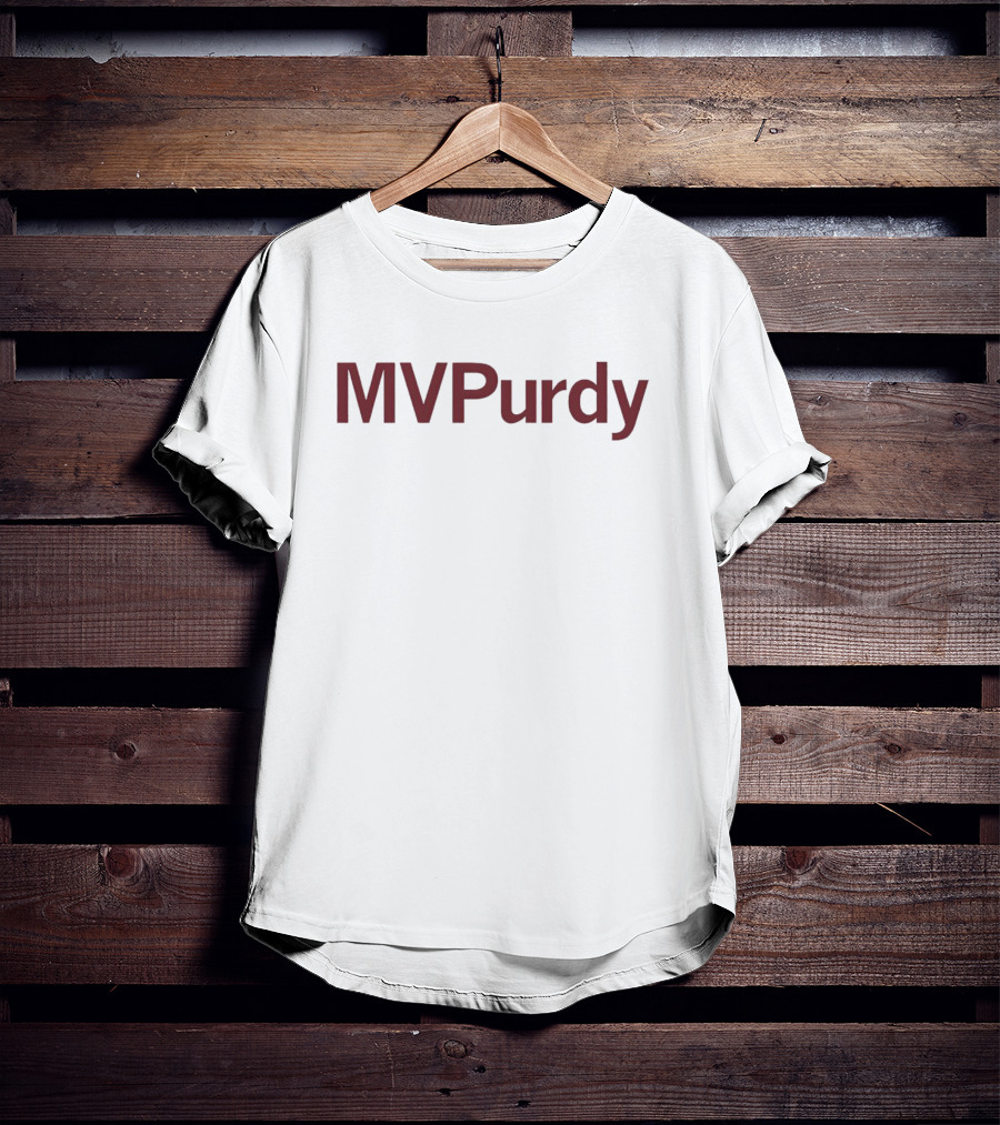 Brock Purdy MVPurdy Football Fandom T-Shirt