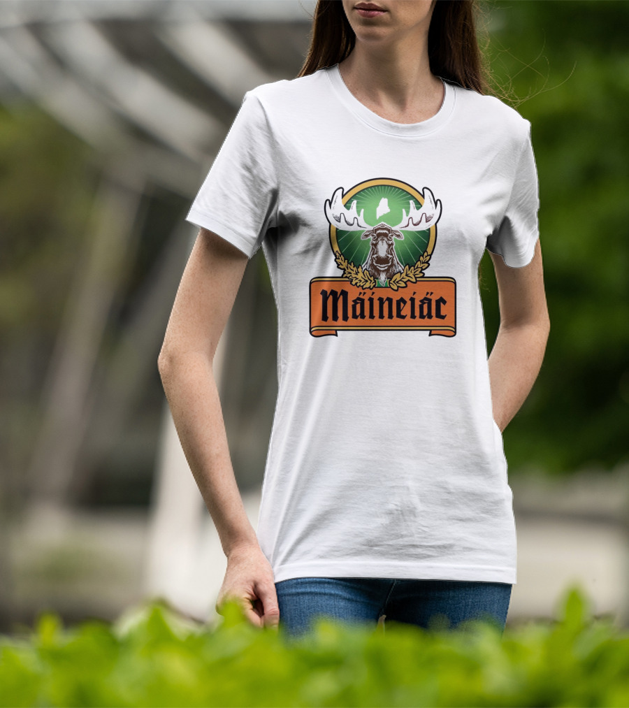 Jagermeister Maineiac Moose Maine T-Shirt