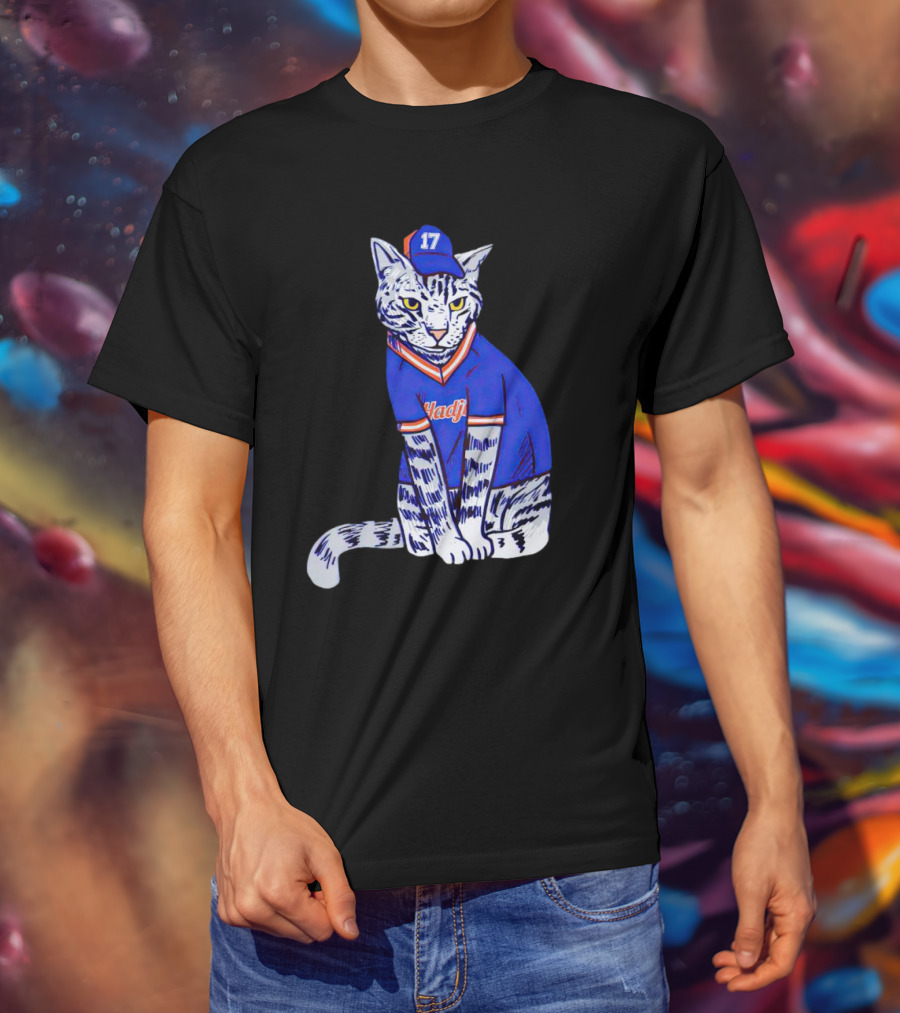 Keith Hernandez Hadji Cat Mets Jersey Number 17 T-Shirt