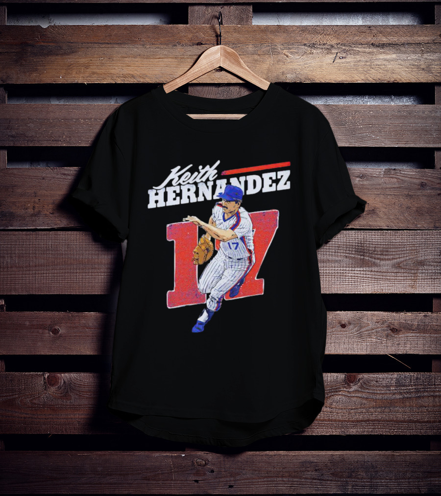 Keith Hernandez 17 New York Mets Baseball Legend T-Shirt