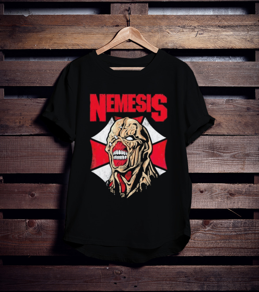 Nemesis Umbrella Biohazard Creature T-Shirt