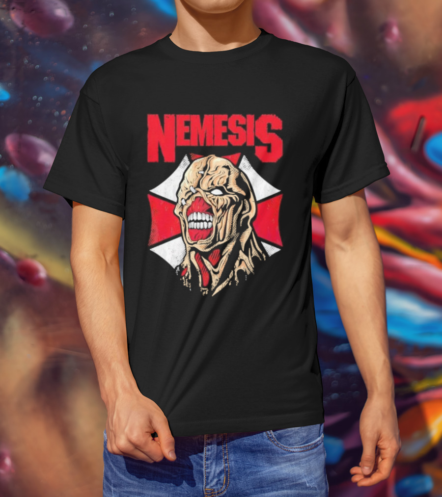 Nemesis Umbrella Biohazard Creature T-Shirt