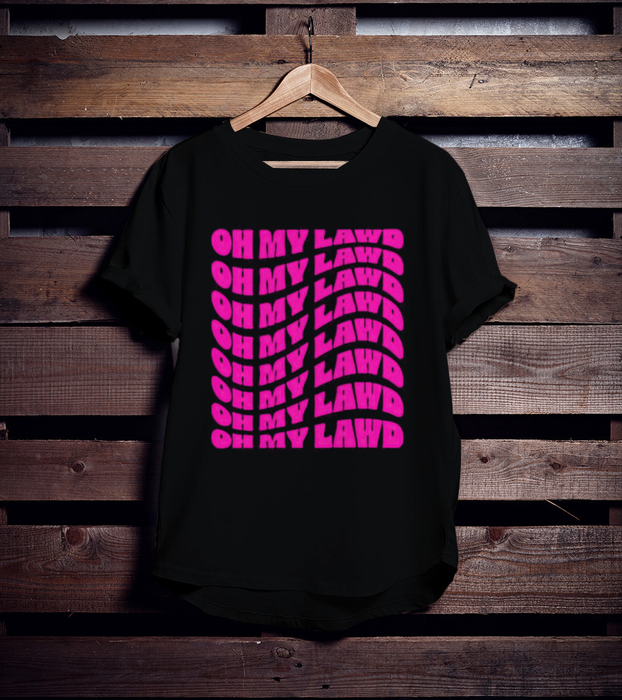 Oh My Lawd Repeated T-Shirt