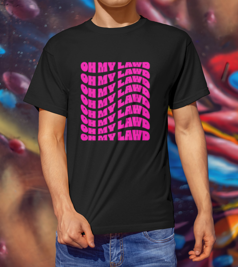 Oh My Lawd Repeated T-Shirt