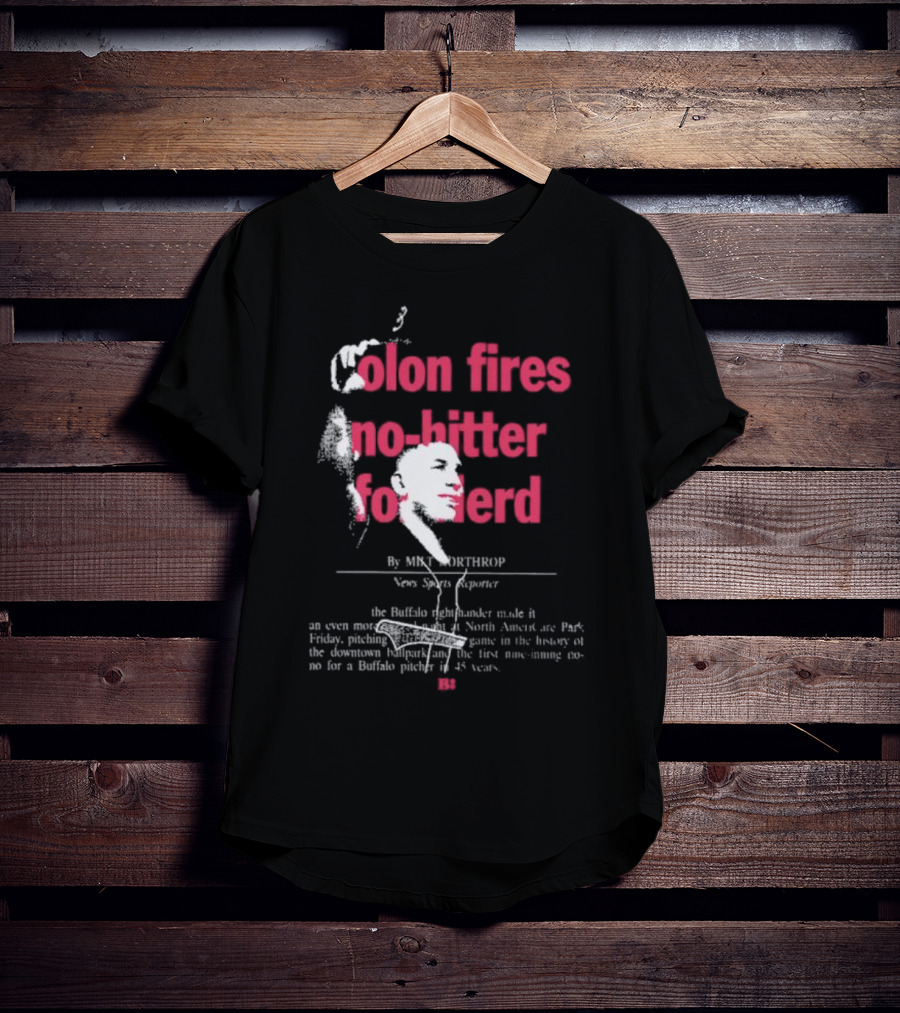 Olon Fires No-Hitter For Herd By Mike Northrop News Sports Reporter T-Shirt
