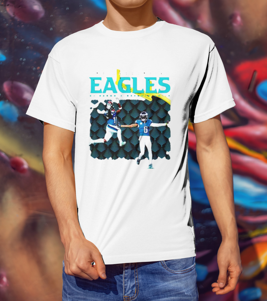 Philadelphia Eagles AJ Brown X DeVonta Smith T-Shirt