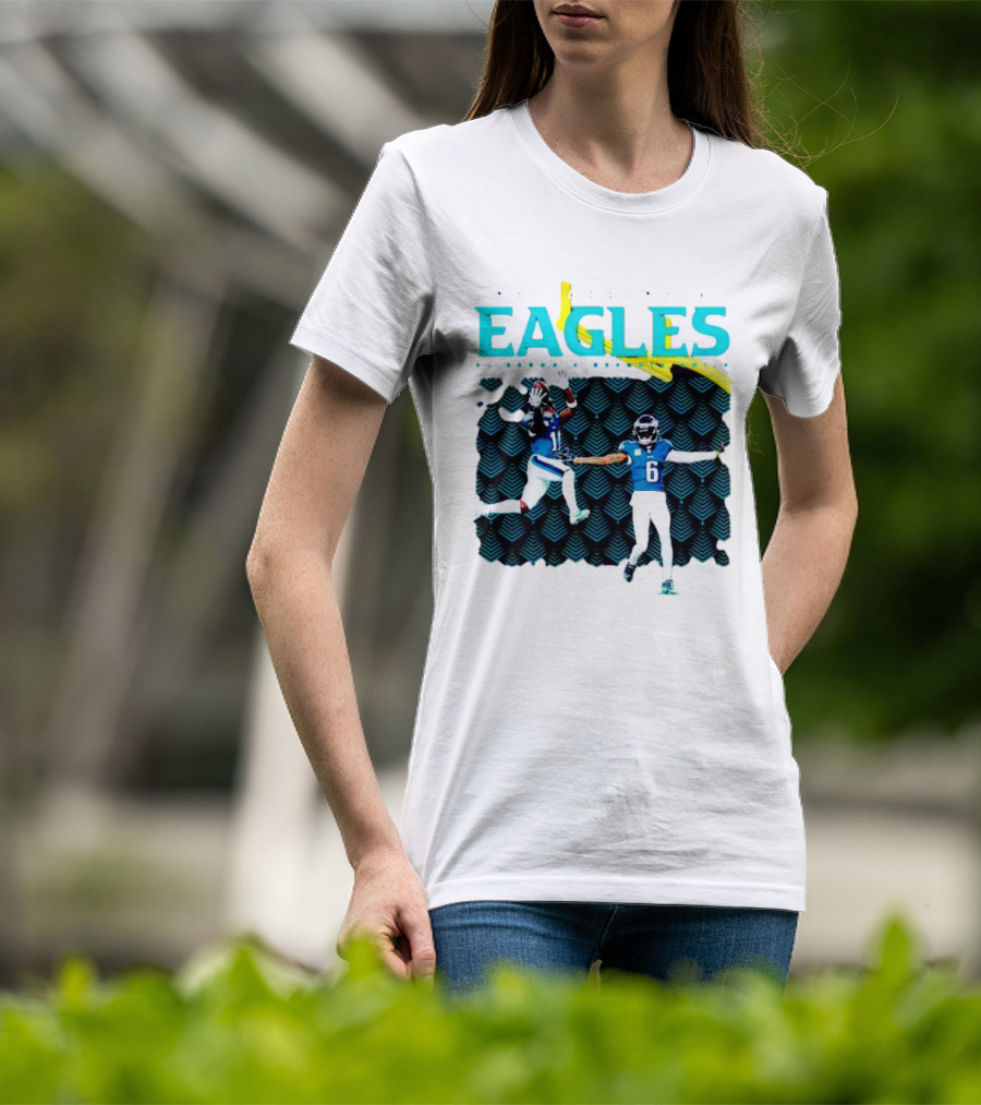 Philadelphia Eagles AJ Brown X DeVonta Smith T-Shirt