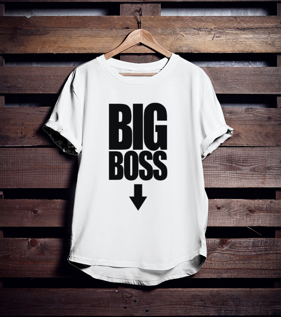 BIG BOSS Arrow Below T-Shirt