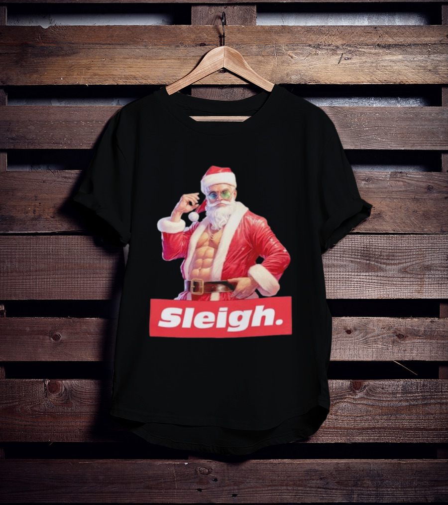 Sleigh Santa Christmas T-Shirt