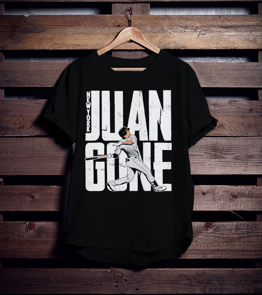 New York Juan Gone Baseball Swing T-Shirt