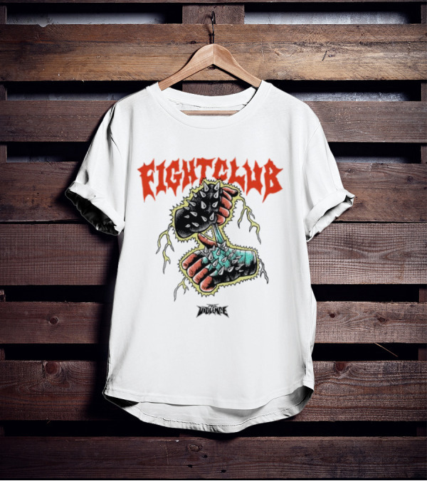 Fight Club Full Violence Fists And Gloves T-Shirt