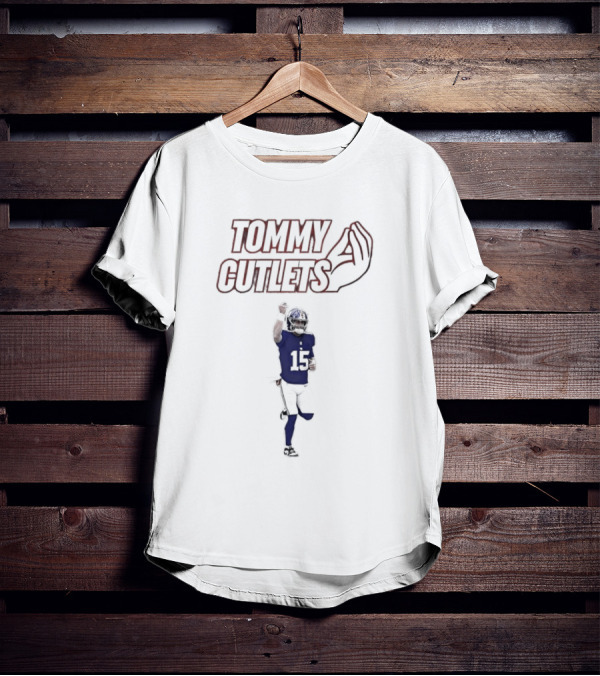 New York Giants Tommy Devito Tommy Cutlets T-Shirt