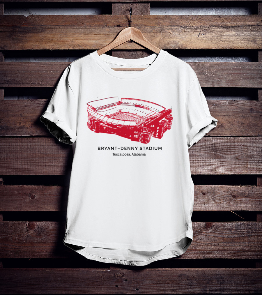 Bryant Denny Stadium Tuscaloosa Alabama NCAA T-Shirt