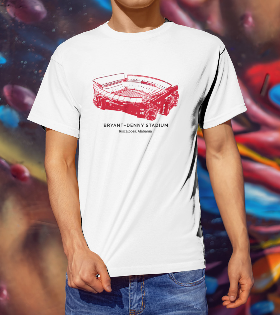 Bryant Denny Stadium Tuscaloosa Alabama NCAA T-Shirt
