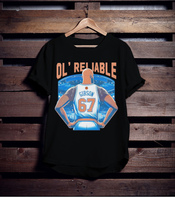 Gibson Ol' Reliable 67 Basketball Arena Scene T-Shirt