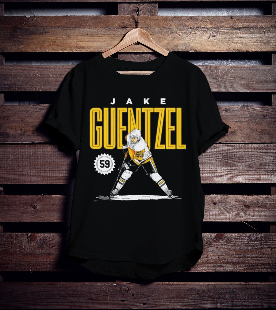 Jake Guentzel Pittsburgh 59 Hockey Player T-Shirt