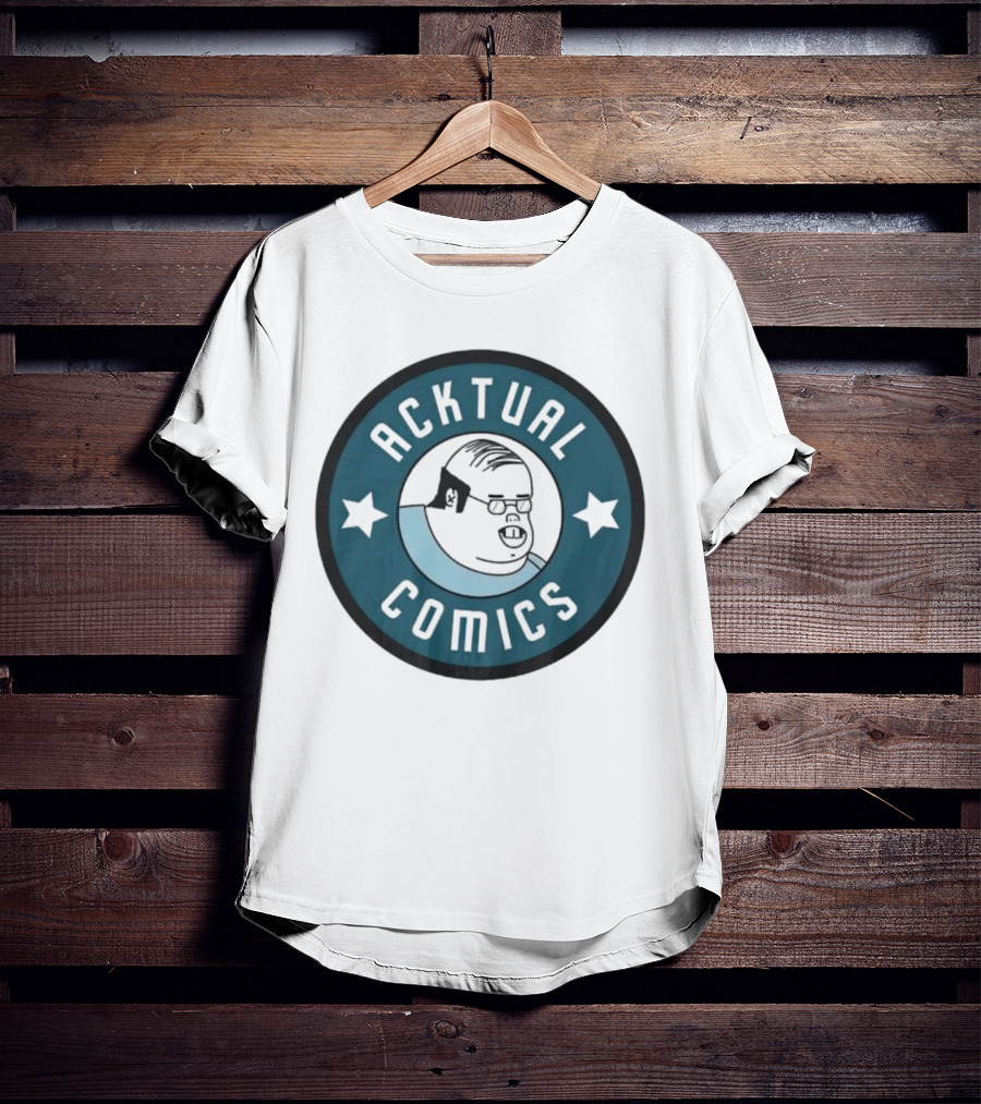 Acktual Comics Star Emblem T-Shirt