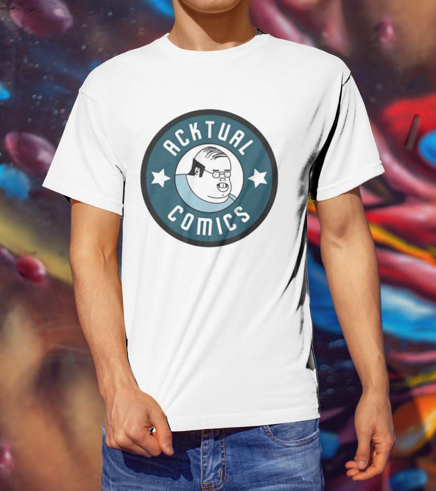 Acktual Comics Star Emblem T-Shirt