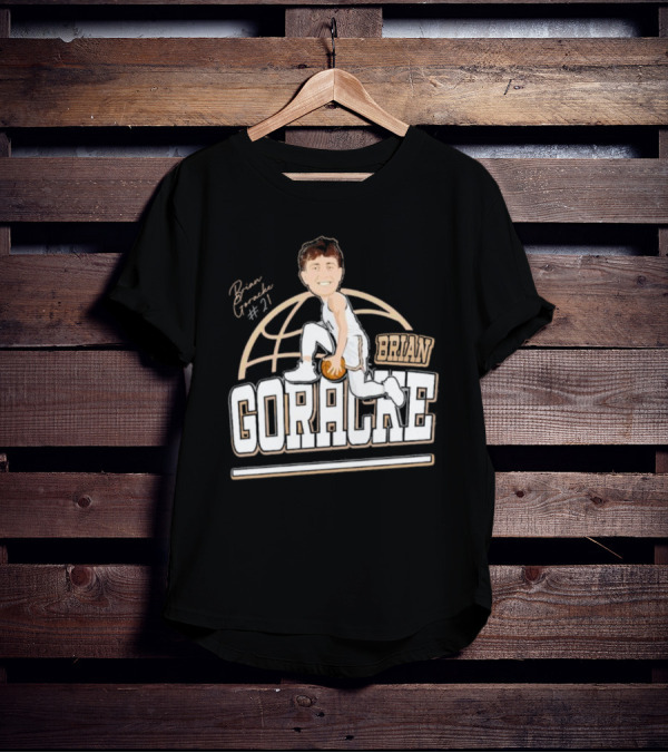 Brian Goracke #21 Basketball Player T-Shirt
