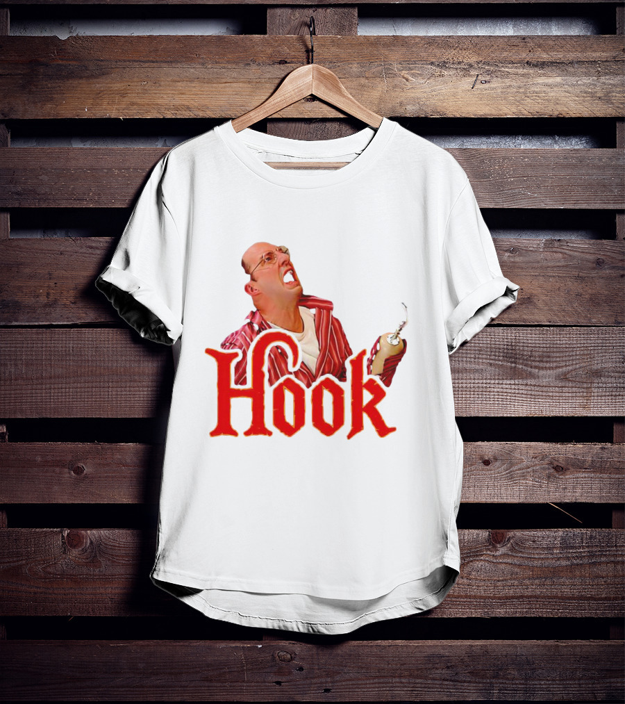 Buster Bluth Hook Screaming Red Striped T-Shirt