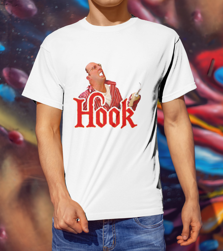 Buster Bluth Hook Screaming Red Striped T-Shirt