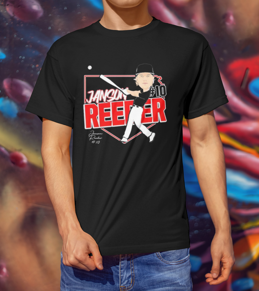 Janson Reeder #10 Baseball Player T-Shirt