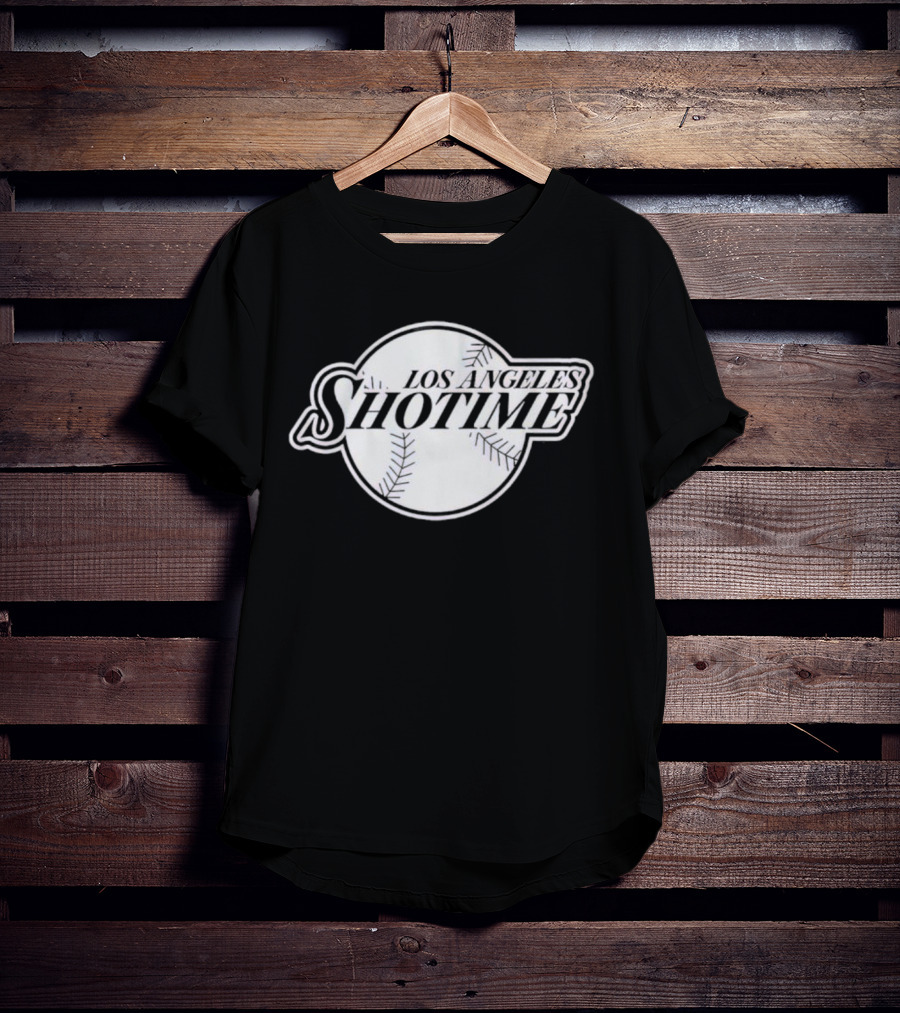 Los Angeles Shotime Shohei Ohtani Baseball T-Shirt