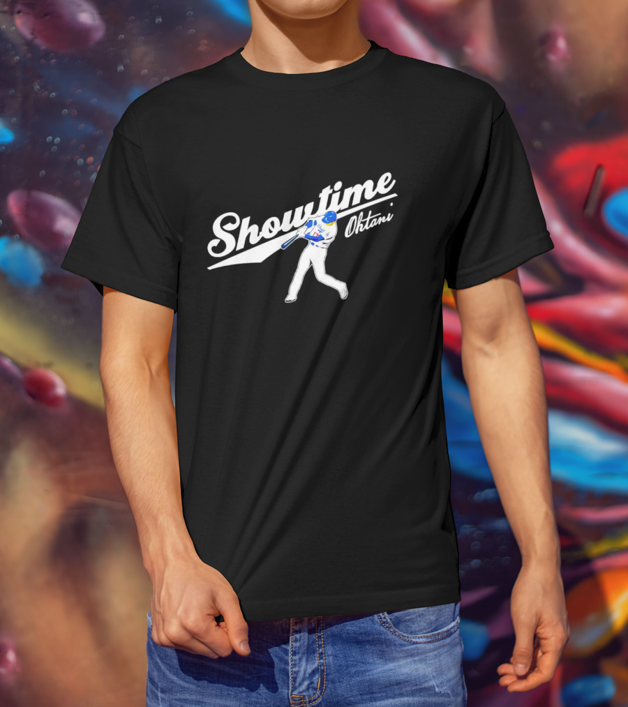 Showtime Ohtani Baseball Swing Iconic T-Shirt