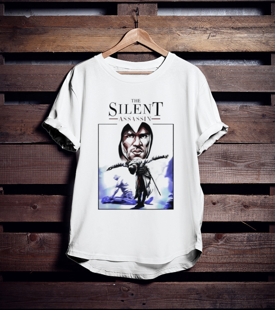 The Silent Assassin Hooded Warrior Embrace T-Shirt