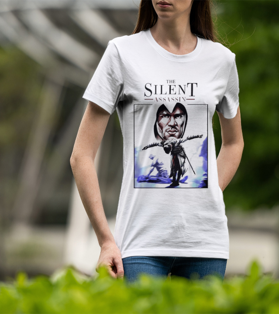 The Silent Assassin Hooded Warrior Embrace T-Shirt